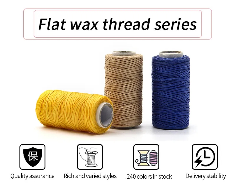 16 Yarn Count Mixed Colors Thick Cotton Thread 100m/Roll for Sewing Competitive
