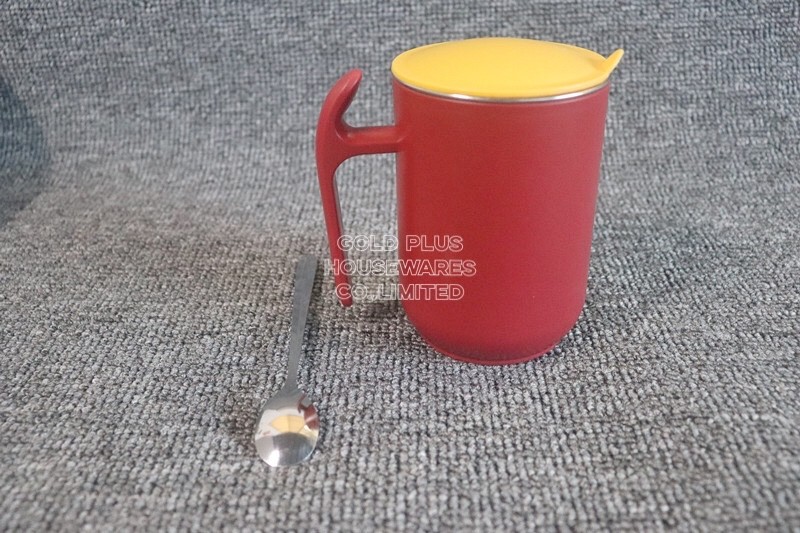 Double Wall 304 Stainless Steel Thermos Cup Set Reusable With Spoon