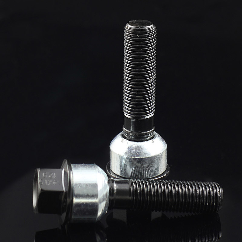 OEM 35mm 12.9 PORSCHE Lug Nuts For Black Finish Shank