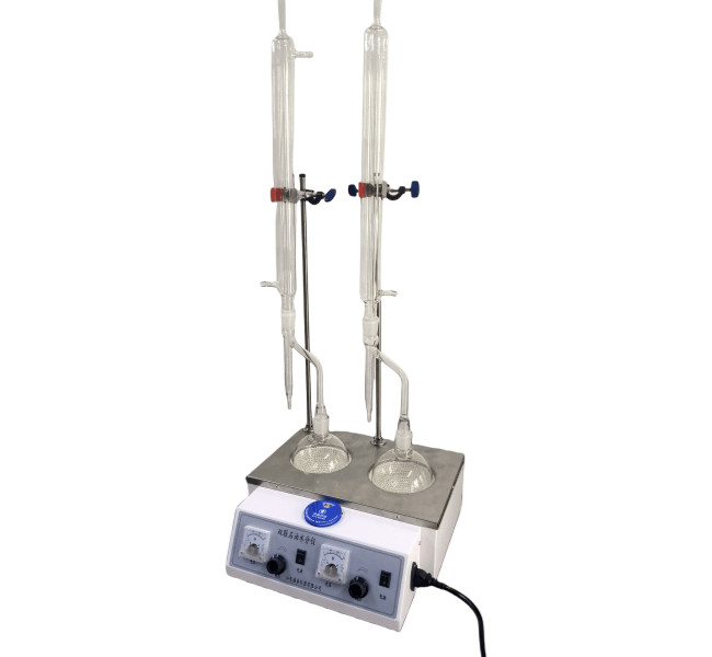 Dual Oil Moisture Analyzer ASTMD 95 500ml Distillation Flask Electric Heating DISTN