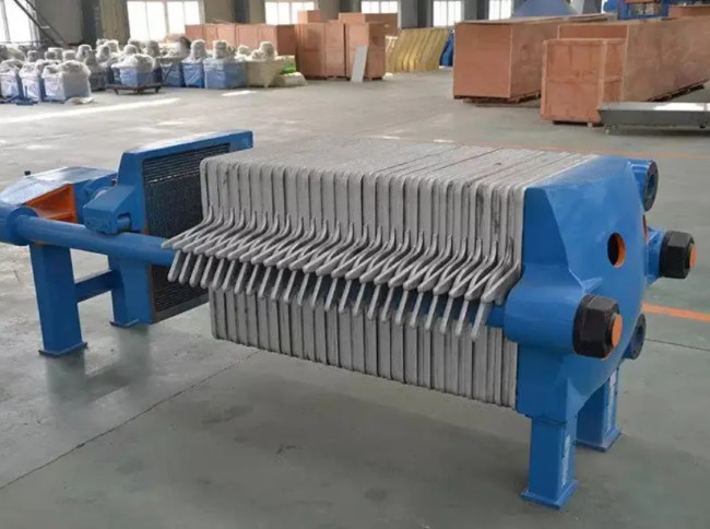 Fully Automatic Chamber Filter Press Machine For Sugar Syrup High Filtration Area