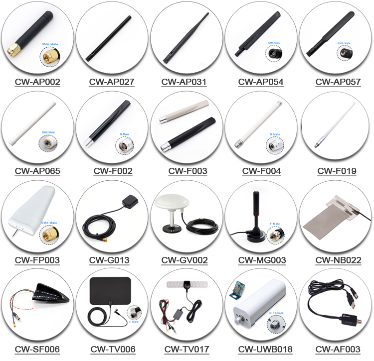 Vertical External LTE Antenna Omni 4G Magnetic Loop Antennas 2400MHZ 5dBi