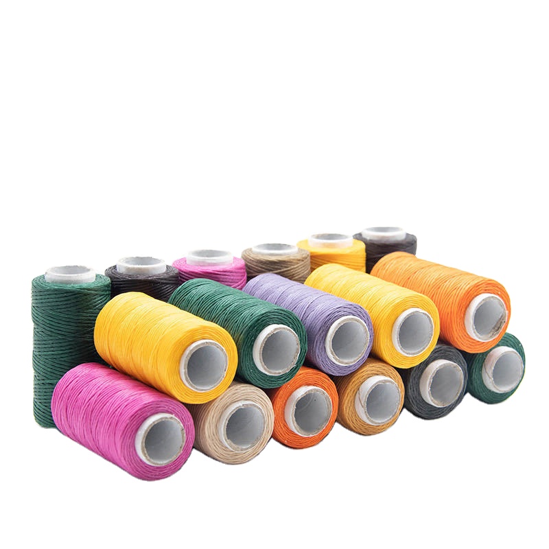 Chemical-Resistant Polyester Waxed Sewing Thread for Customized Flat Wax Thread