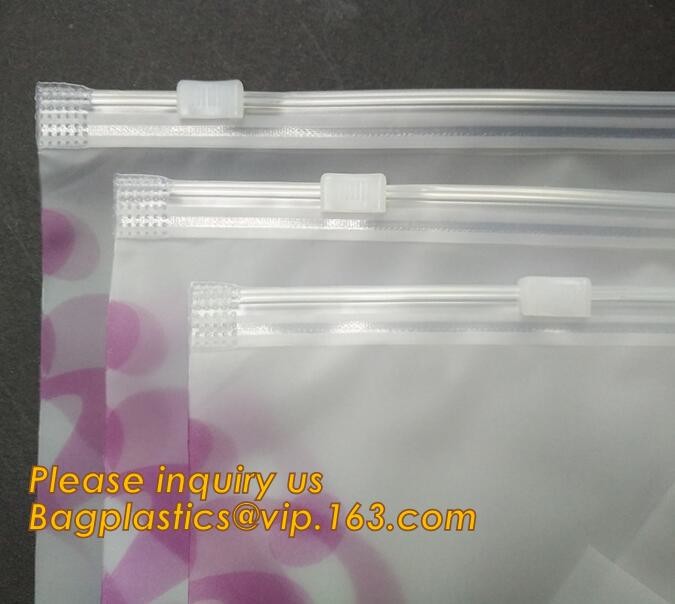 Plastic Bag OEM Custom PVC Loop Handle Image Printed Plastic Shopping Bag,Promotional Clear Waterproof Plastic Cosmetic