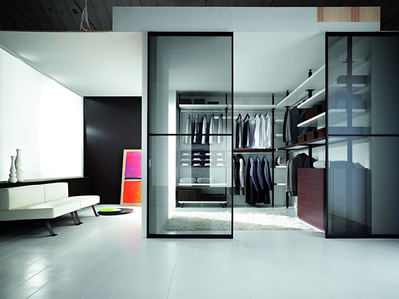 YALIG E1 Sliding Door Closet Wardrobe European Standard for Modern Customized Designs