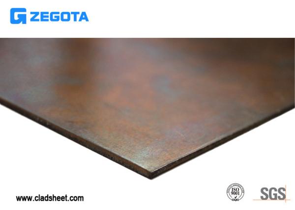 Hot Rolled 3- Layer Copper Clad Steel Sheet Copper Plated Steel Sheet Copper