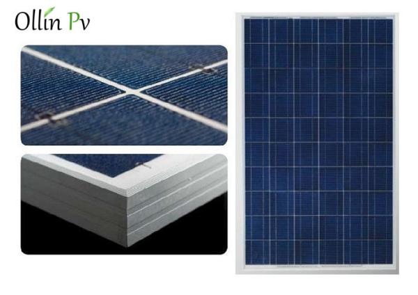 Blue 255 Watt Polycrystalline Solar Panel Charging Heating Swimming Pools Power