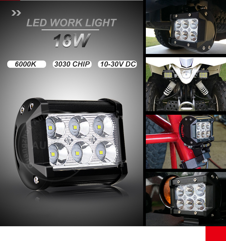 Quad Row Mini 4x4 Forklifts 24000lm Offroad LED Light Bars