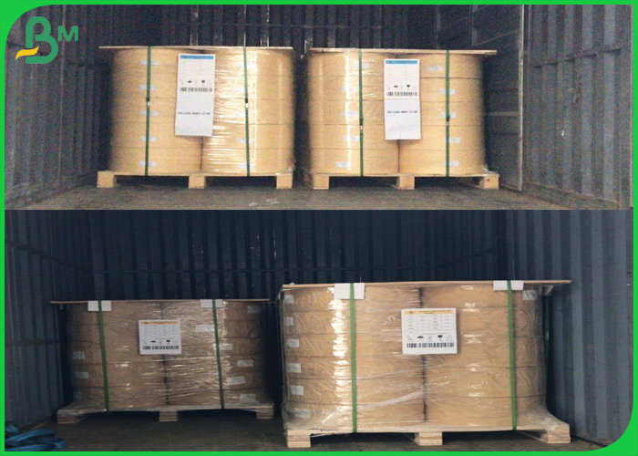 Moisture proof 40gsm 50gsm +10g PE Coated Paper Roll For Packing Candle