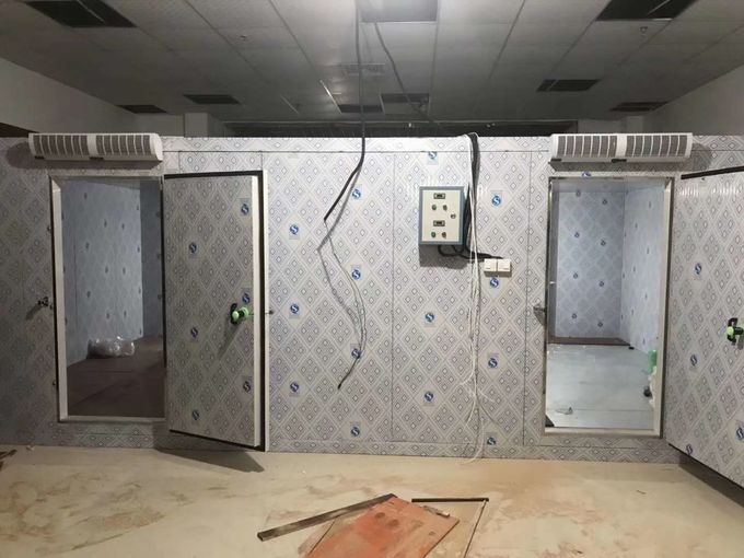 Double Temperature Combo Cold Storage Room Commercial Walk In Freezer For Vegetable And Meat