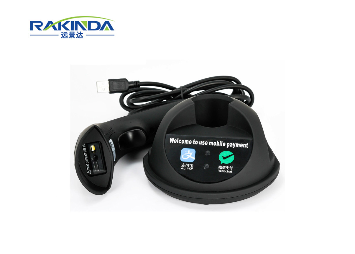 Desktop RK200 Handheld Wireless Scanner , 1d / 2d Barcode Scanner