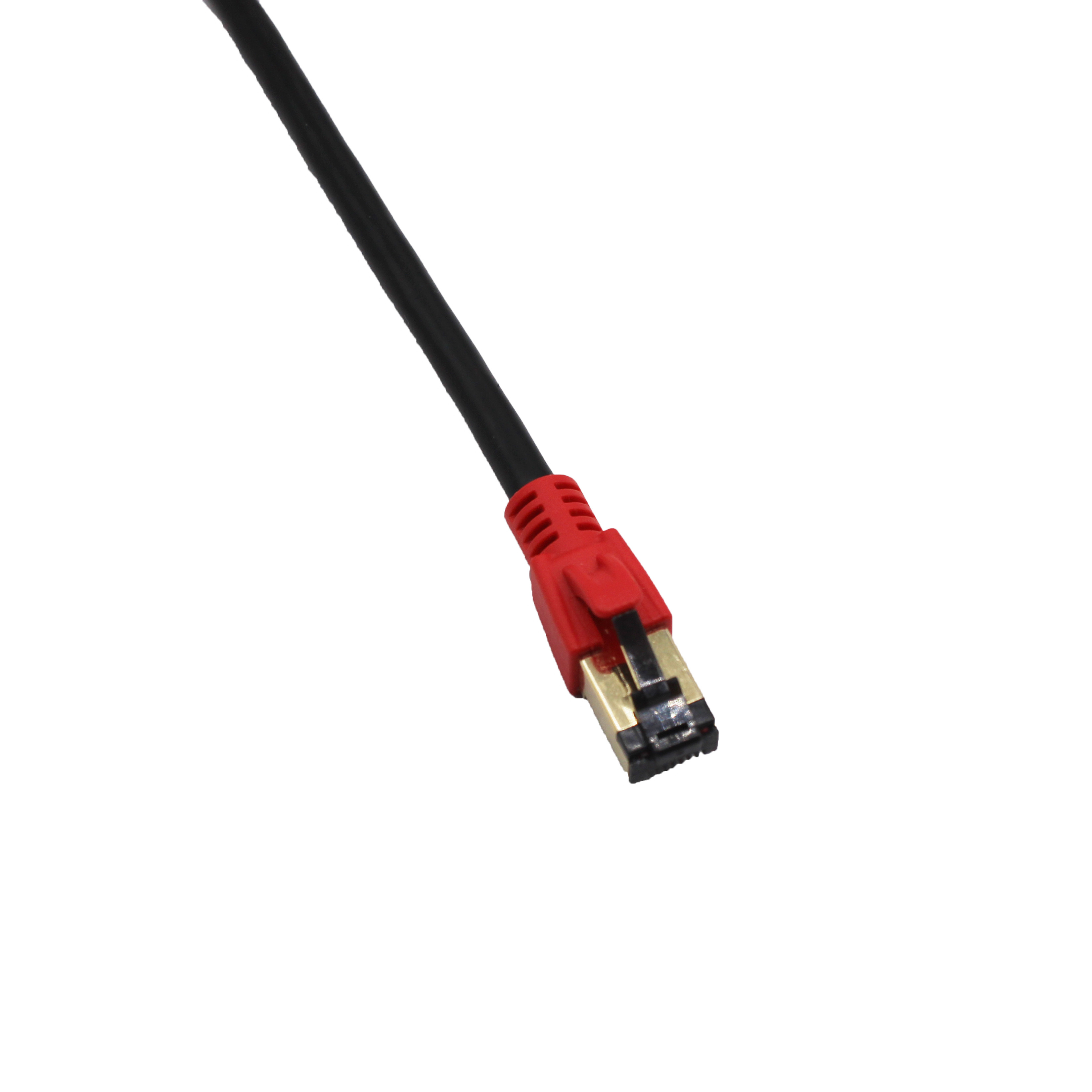High Speed 600MHz Cat7 Patch Cord 10Gbps Rj45 Connector Cat7 SFTP Cable