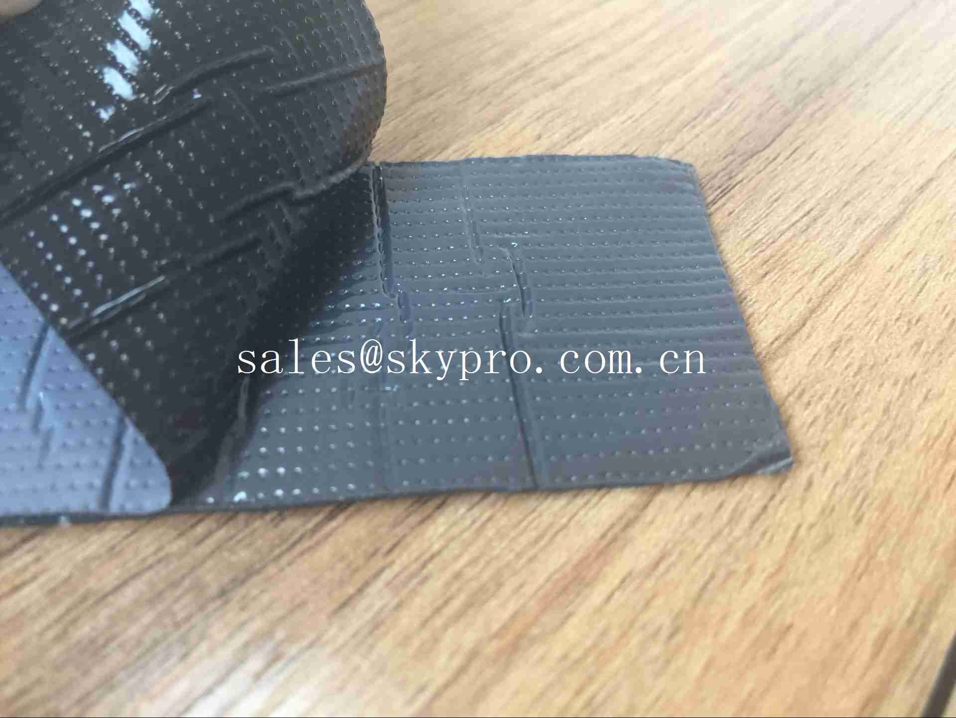  Soft Aluminum Multi Functional Molded Rubber Products , Single Side Insulating Butyl Sealant Primary Seal Rubber Manufactures