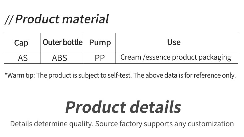 Biodegradable Cosmetic Dropper Bottle Packaging Hand Sanitizer Bottle 20ml 30ml 50ml