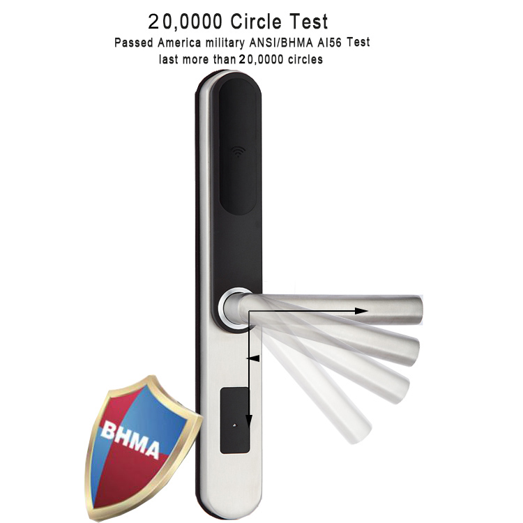 Smart door lock hotel keyless high quality combination silm smart door Lock