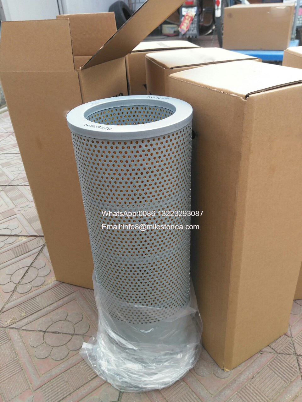 Excavator Hydraulic Construction Machinery Oil Filter PT9357 HF28978