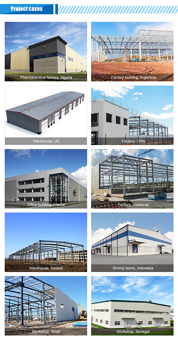 Standard Astm Metal Storage Buildings Pre Engineered Steel Structure