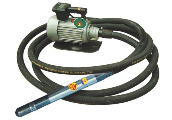 Electric Portable Concrete Vibrator With Flexible Shaft Poker Hose Construction