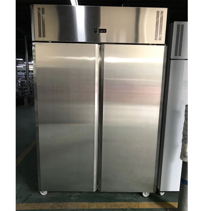 R404A 450W Commercial Stainless Steel Refrigerator Freezer