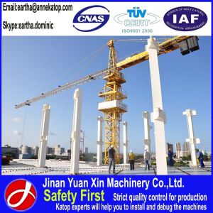 China 60m boom length 1~8t load QTZ6010 cheap tower crane on sale