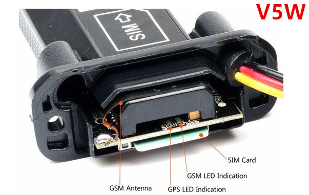 High Sensitivity Chip 10m Waterproof GPS Tracker Support Ignition Detection