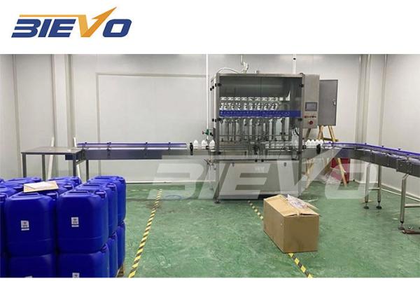 XGZ Automatic Disinfectant Filling Machine 2.5KW Hand Sanitizer Bottle Filling