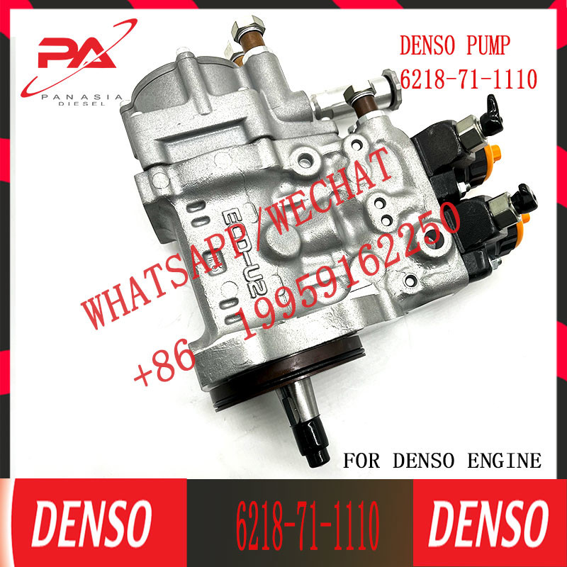 6D140 Diesel Engine Fuel Injection Pump 6218-71-1111 6218-71-1110