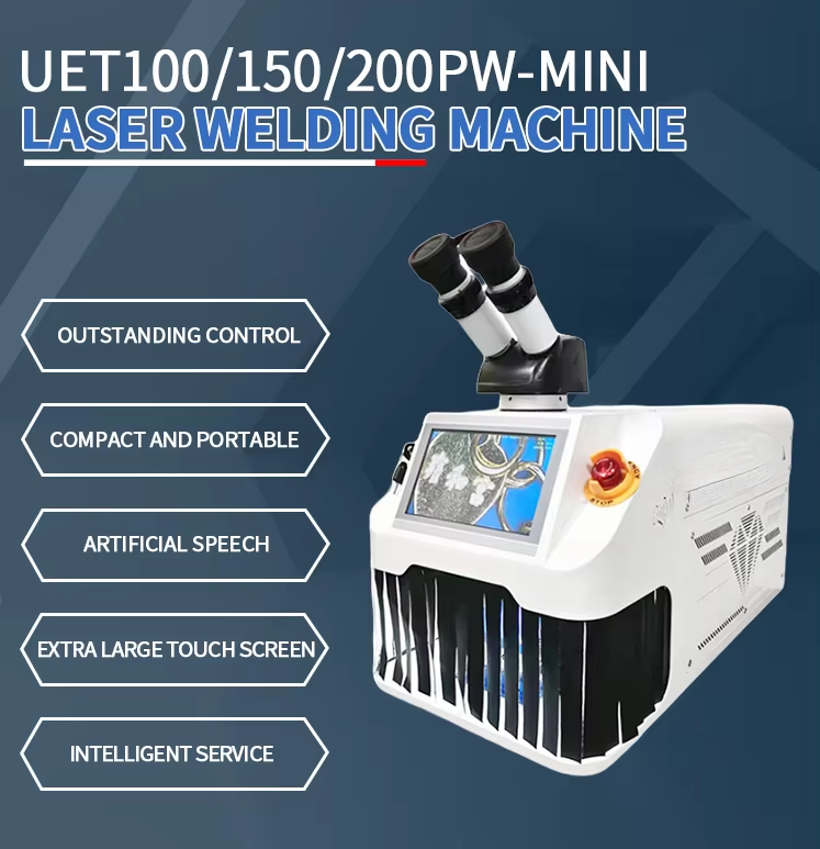High Energy Jewelry Laser Welding Machine 60w 100w Yag Spot 140j for Gold Silver Copper Optical Glass Frame Electricity