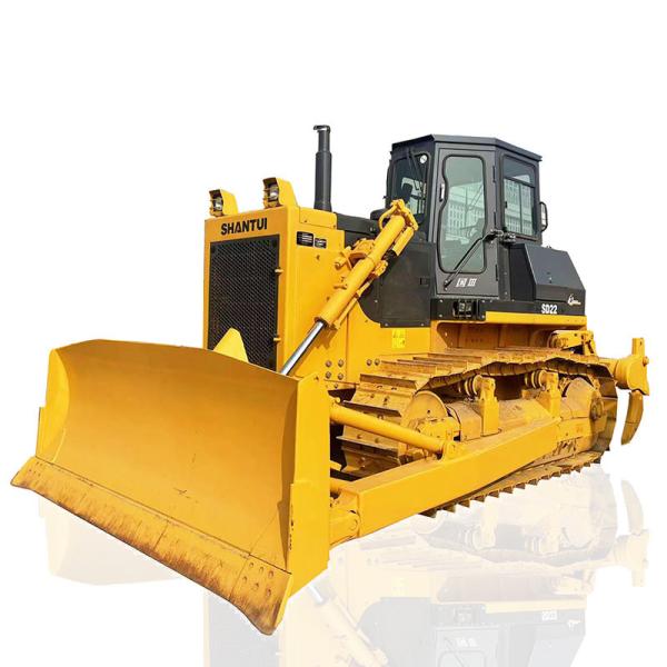 Used Shantui SD22 Bulldozer 162KW Rated Power Original Components Excellent