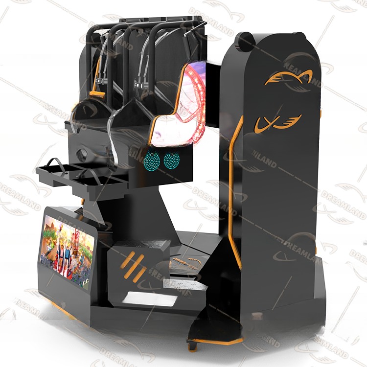 Exclusive Exciting 9D VR 360 Roller Coaster Simulator 2.25*2.15*2.3cm