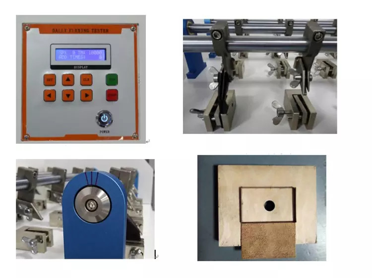 BS-3144 70×45mm 400W Leather Folding Testing Machine