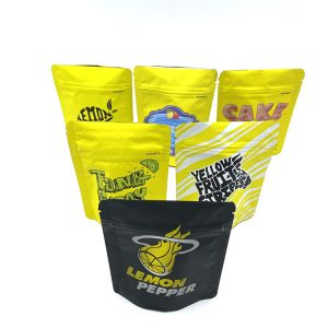 HACCP Mylar Aluminum Foil Bags 14g Resealable Three Side Seals