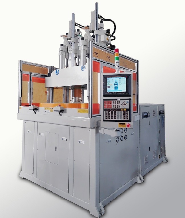  170Ton Vertical Double Color Injection Molding Machine For Flip Flop Straps Manufactures