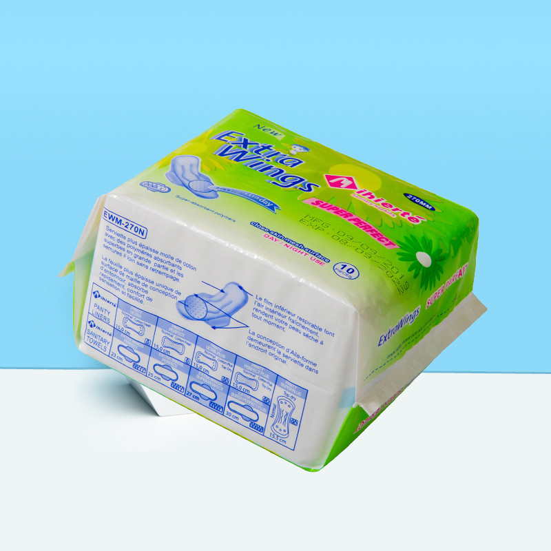 290mm Premium Quality Extra Wings Sanitary Napkin Woman Pads Sell In Congo