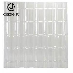China Bamboo Joint Polycarbonate Clear Roof Panels 0.6-2.5mm Frp Translucent Sheet on sale