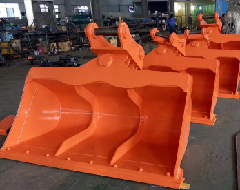 Digging Accuracy Excavator Tilt Bucket Customized Size