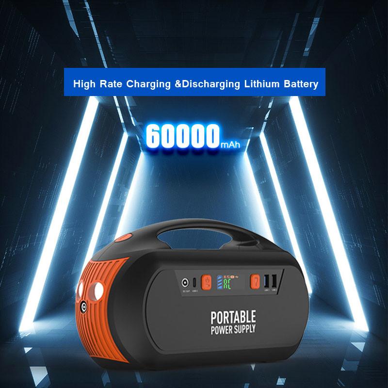 60000Mah Power Charger Station Micro USB Portable Power Supply 100W