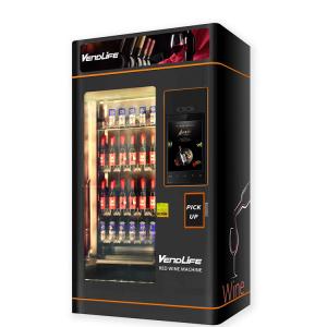  110V Moet Et Chandon Vending Machine with age recognizer condensationproof Manufactures