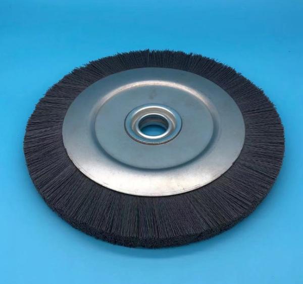 Diameter 200mm Abrasive Wire Polishing Wheel Brush Surface Grinding Deburring