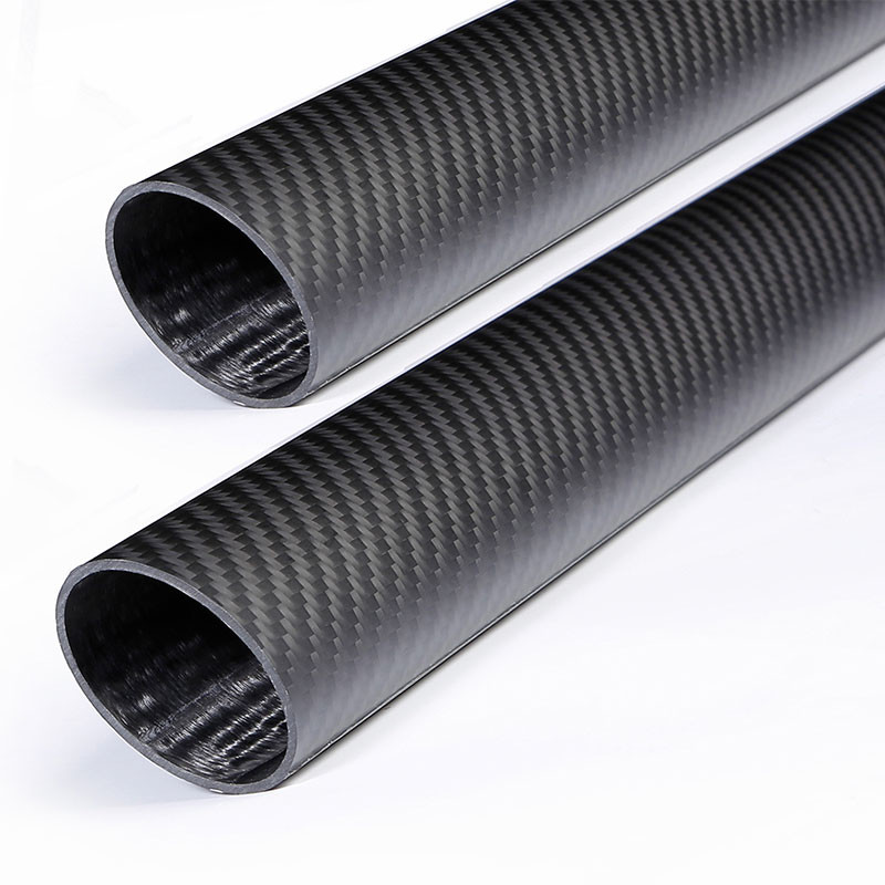 Custom Size Twill Plain Carbon Fiber Tube 14mm 20mm 30mm 80mm 1000mm