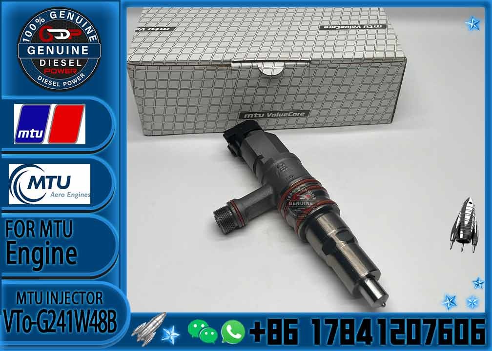 MTU4000.01 Common Rail Diesel Injector RX52407500053 RX52407500043 VTO-G463BD VTO-G241W48B