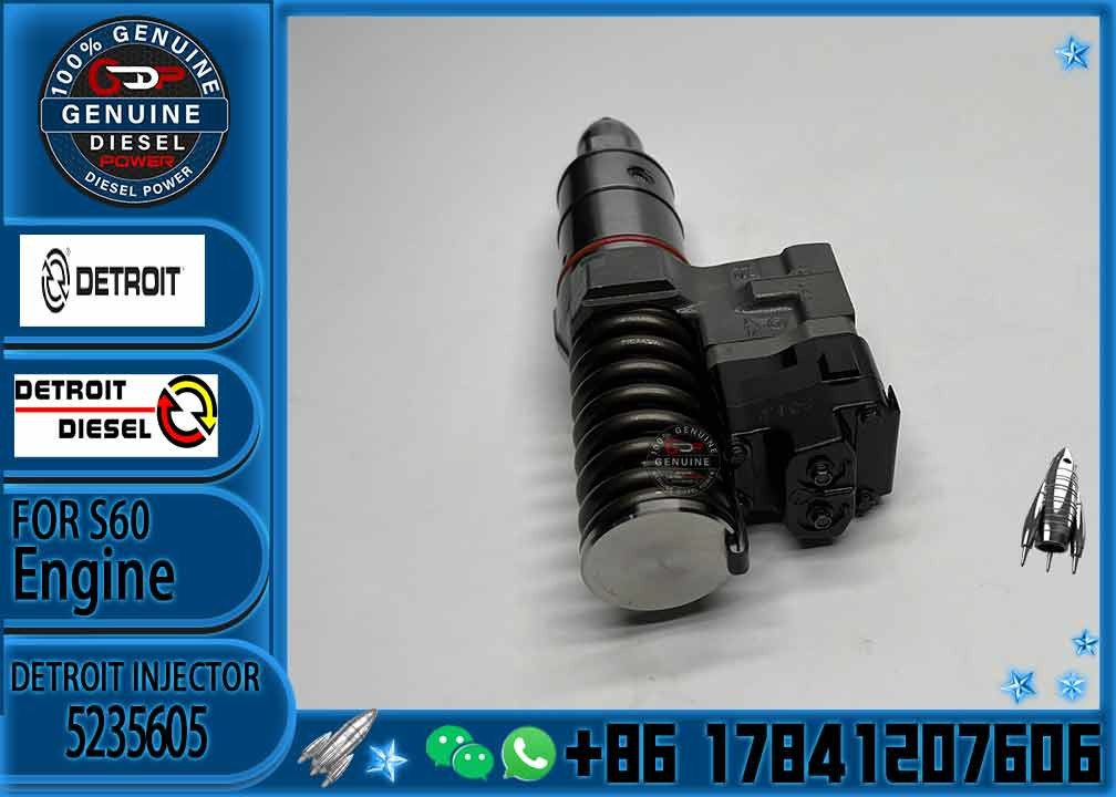 Diesel Engine S60 Fuel Injector 5235600 5235695 5236980 5236978 5235605 5236347 5235915 5237320 5235550 5237650