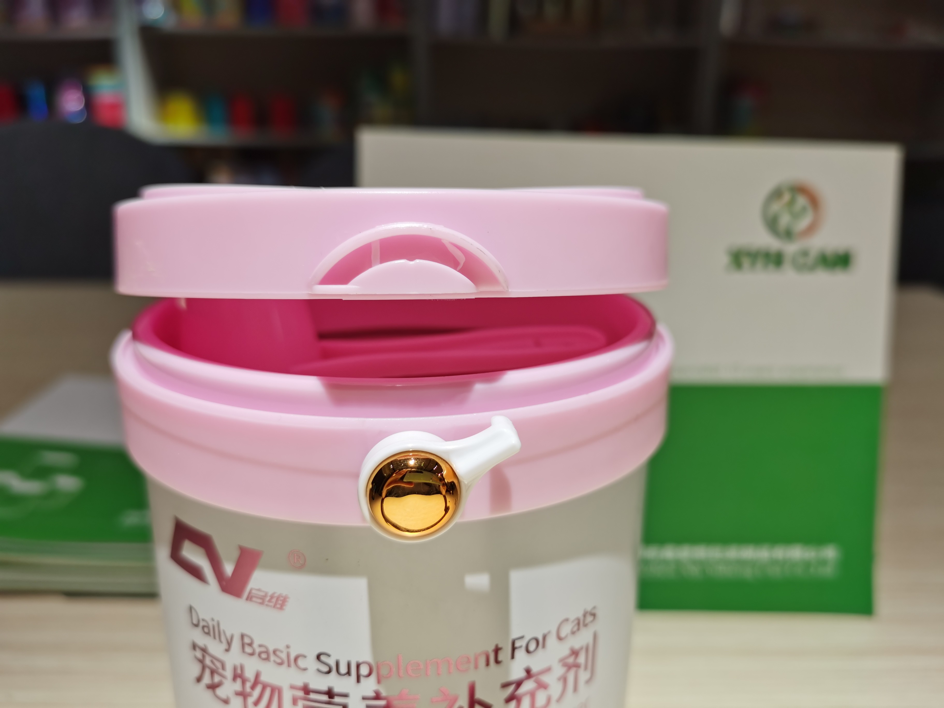 Plastic Spoon 900g Milk Powder Tin Can ROHS 0.19mm