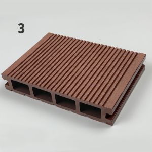 Customized WPC Decking Panel Boards Outdoor Waterproof Composite Material