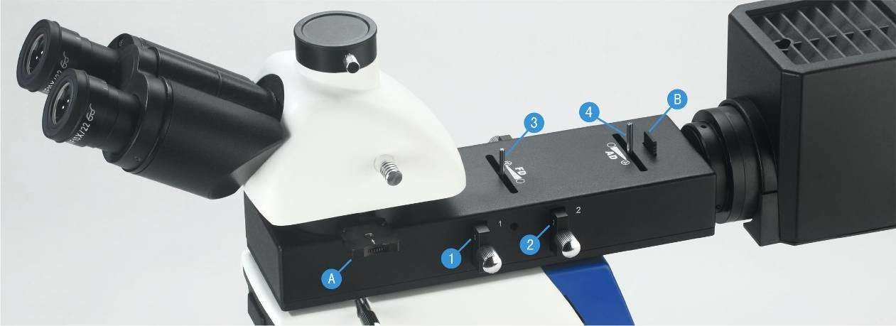 50X 1000X Binocular Optical Metallurgical Microscope Tinocular Bright Dark Field