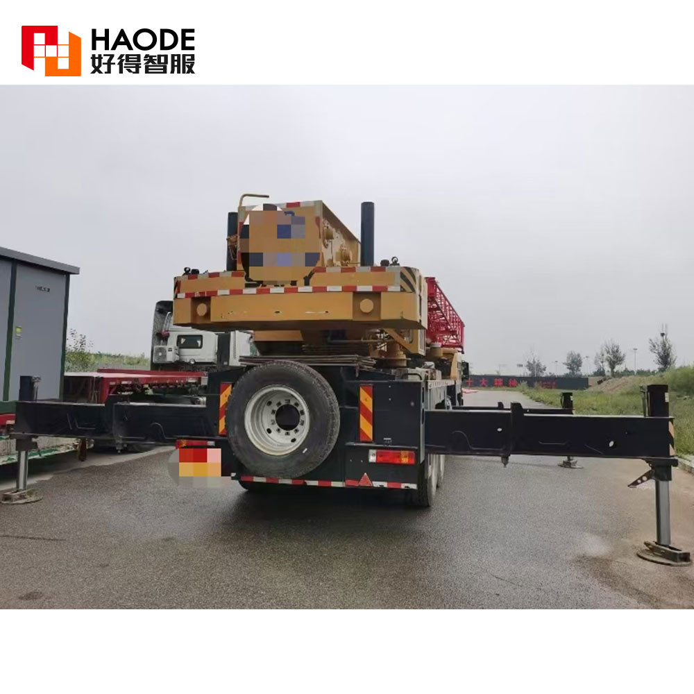 China Used 2021 Sany 55t Truck Crane Second Hand Mobile Crane