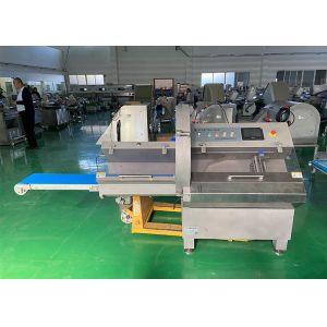 Frozen Beef Bacon Meat Slicer Machine With Large Feeding Inlet