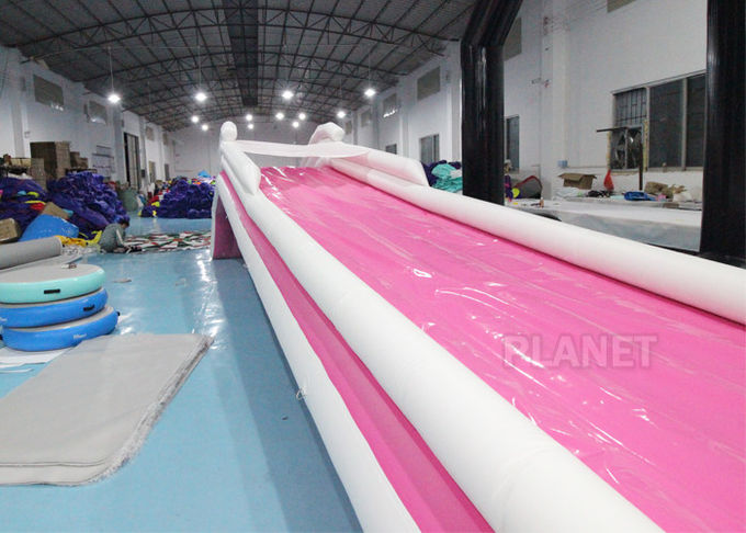 Custom Size 0.9mm PVC Tarpaulin Floating Inflatable Yacht slide For Boat/Yacht