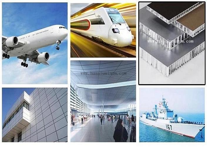 CE Red Antibacterial Aluminium Honeycomb Sandwich Panel Outdoor