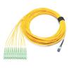 Buy cheap UPC Fiber Optic MPO OFNR SM MPO To LC 12F FANOUT SC Connector from wholesalers
